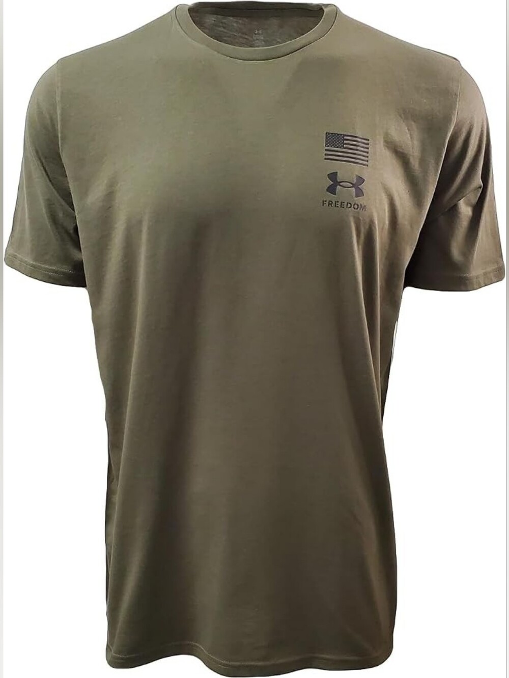 Mens Under Armour T-Shirt 🔥 Size 2XL 🆕 Olive - NWT - Athletic Shirt